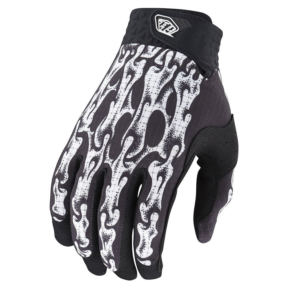 Troy Lee Designs Youth Air Gloves Slime Hands Black White